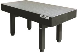 Optical table supports and tabletop